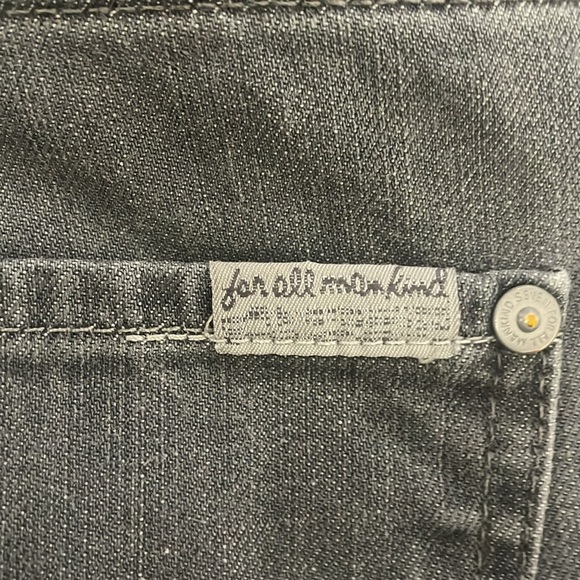 7 For All mankind Grey wash Standard Jeans - Picture 6 of 10